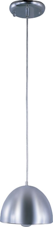 Foto para 60W Domus 1-Light Pendant PC MB Incandescent (OA HT 6"-84")