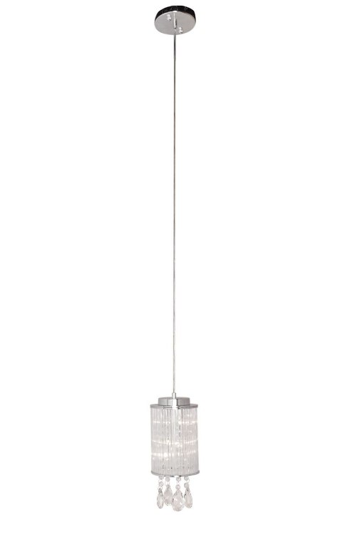 Foto para 25W Gala 3-Light Pendant PC Clear G9 (OA HT 18"-98")