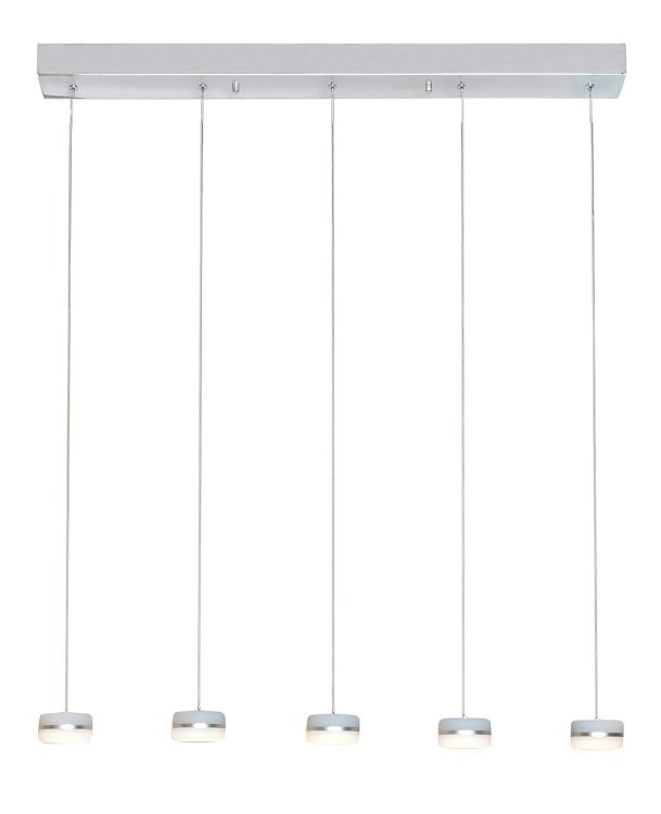Foto para 4W Mint 5-Light LED Pendant PC Matte White COB LED 4.75"x35.5" (OA HT 5"-125")