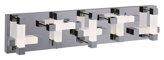 Foto para 1.5W Crossroads 20-Light LED Bath Vanity PC Frosted 