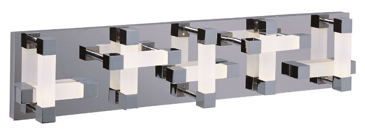Foto para 1.5W Crossroads 20-Light LED Bath Vanity PC Frosted 