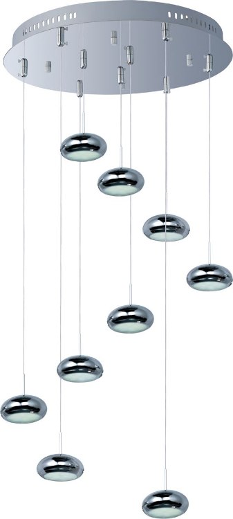Foto para 4.8W Dial 9-Light LED Pendant PC (OA HT 6"-120")