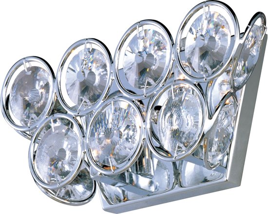 Picture of 40W Brilliant 2-Light Wall Sconce PC Crystal Glass G9 Xenon 5-Min