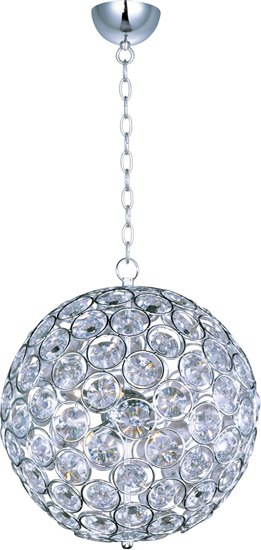 Picture of 40W Brilliant 8-Light Pendant PC Crystal Glass G9 Xenon (OA HT 20"-136")72" Chain