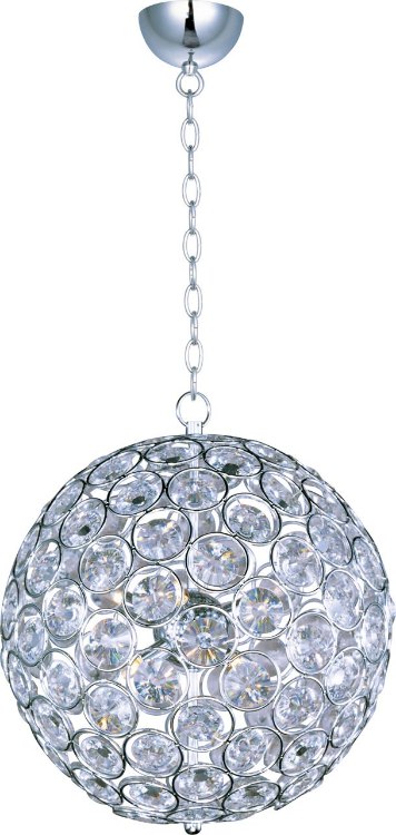 Picture of 40W Brilliant 8-Light Pendant PC Crystal Glass G9 Xenon (OA HT 20"-136")72" Chain