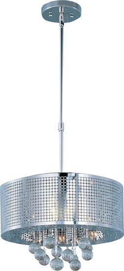 Picture of 60W Illusion 5-Light Pendant PC Bubble Glass G9 Xenon (OA HT 20.25"-56.25")