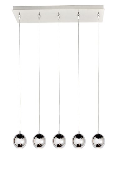 Picture of 2.4W Polaris 5-Light LED Pendant PC (OA HT 7"-126.5")