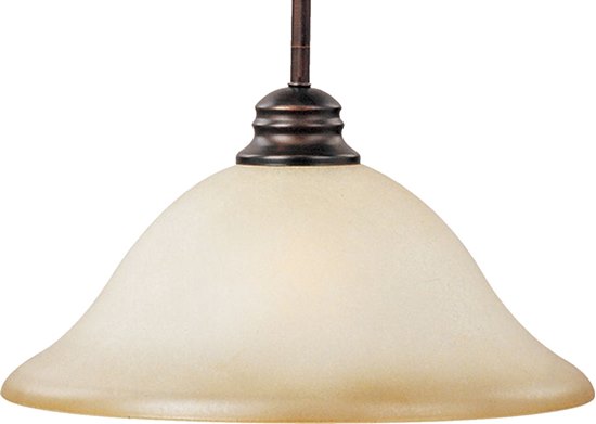 Picture of 100W Essentials - 9106x-Single Pendant OI Wilshire Glass MB Incandescent (OA HT 56")