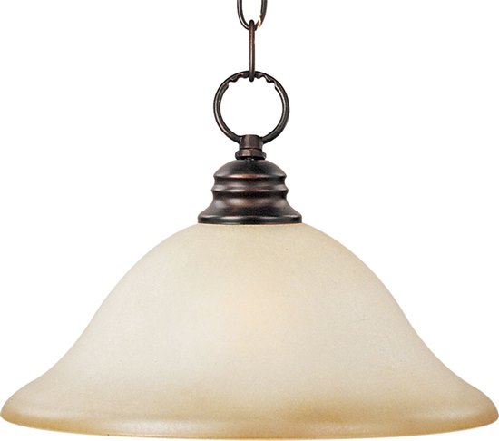 Foto para 100W Essentials - 9106x-Single Pendant OI Wilshire Glass MB Incandescent 36" Chain