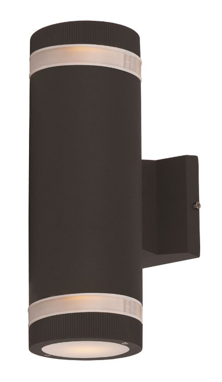 Foto para 10W Lightray 2-Light LED Wall Sconce Wet ABZ 4.25"x12" 10-Min