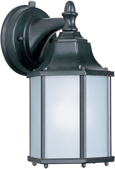 Picture of 13W 1-Light Outdoor Wall Mount EB Frosted Glass GU24 Fluorescent 5.5"x10" 6-Min