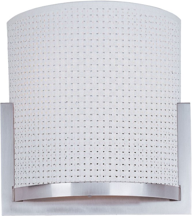 Foto para 13W Elements 2-Light Wall Sconce SN Vinyl GU24 Fluorescent 