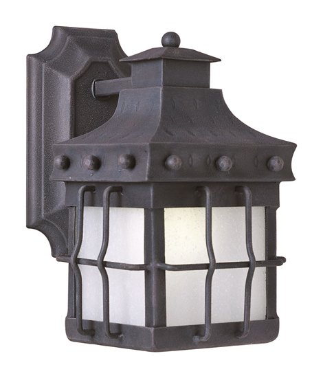 Picture of 13W Nantucket EE 1-Light Outdoor Wall Lantern CF Frosted Seedy Glass GU24 Fluorescent 