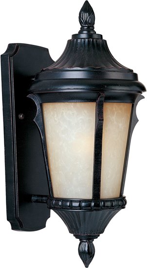 Picture of 13W Odessa EE 1-Light Outdoor Wall Lantern ES Latte Glass GU24 Fluorescent 