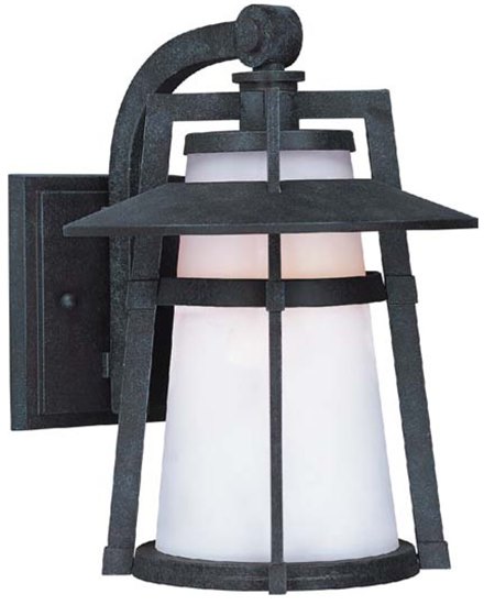 Picture of 18W Calistoga EE 1-Light Outdoor Wall Lantern AE Satin White GU24 