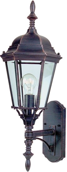 Picture of 18W Westlake EE 1-Light Outdoor Wall Lantern RP Frosted Glass GU24 Fluorescent 4-Min