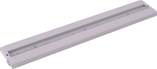 Foto para 2.46W CounterMax MX-L-LPC 18" 6-Light LED Under Cabinet WT Clear Glass Cree® LED 12-Min