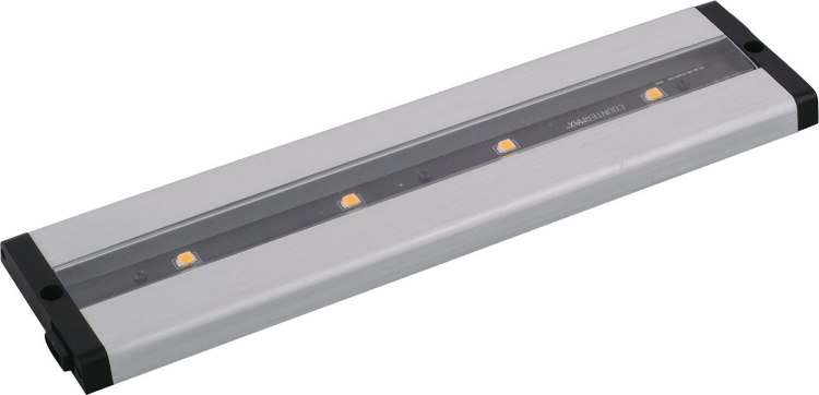 Foto para 2.47W CounterMax MX-L-LPC 12" 4-Light LED Under Cabinet AL Clear Glass Cree® LED 12-Min