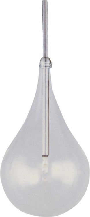 Foto para 20W Larmes 1-Light RapidJack Pendant SN Clear Glass 12V G4 Xenon 4-Min