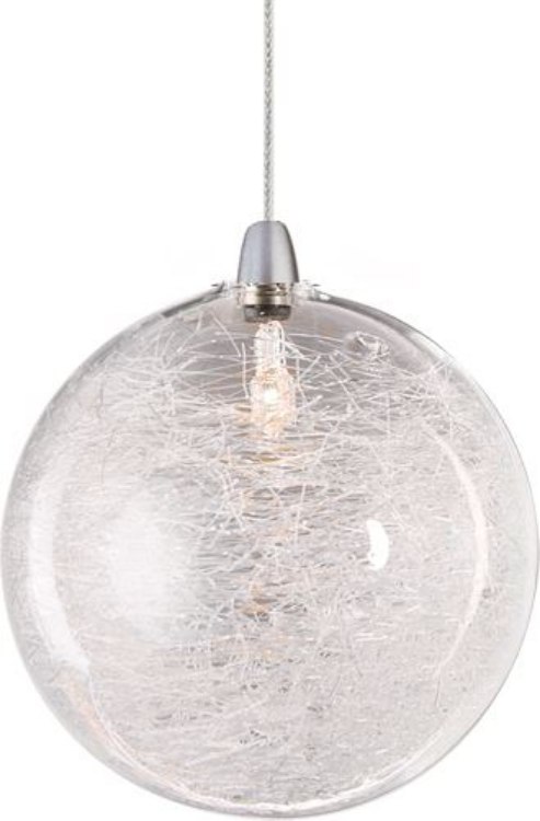 Foto para 20W Starburst 1-Light RapidJack Pendant Threaded Glass 12V G4 Xenon 20-Min