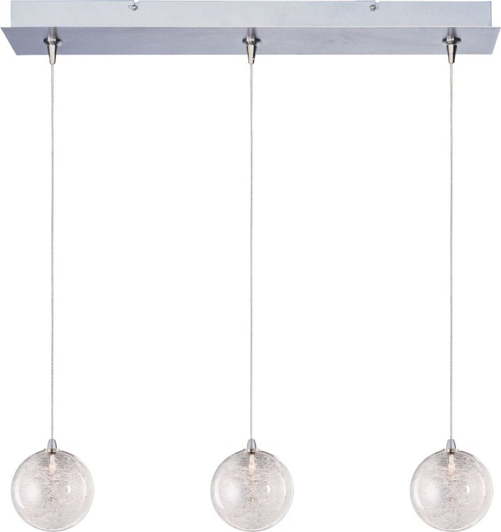 Foto para 20W Starburst 3-Light RapidJack Pendant and Canopy Threaded 12V G4 Xenon (OA HT 6"-126.25") (CAN 24.25"x4.25"x1.25")