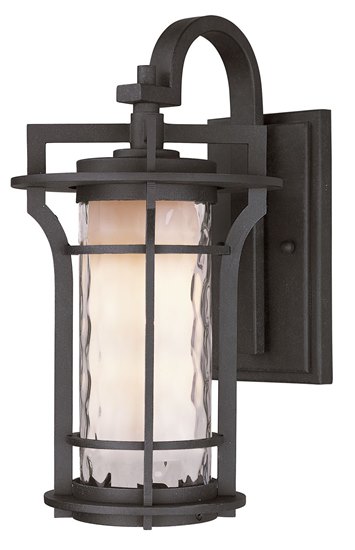 Picture of 26W Oakville EE 1-Light Outdoor Wall Lantern BO Water Glass GU24 