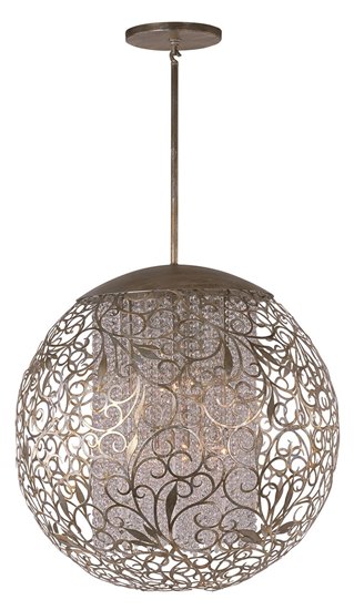 Picture of 40W Arabesque 13-Light Pendant GS Beveled Crystal G9 Xenon (OA HT 74")