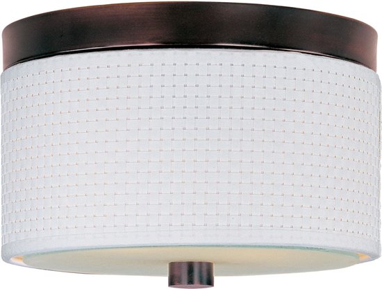 Picture of 40W Elements 2-Light Flush Mount OI Vinyl MB Incandescent 