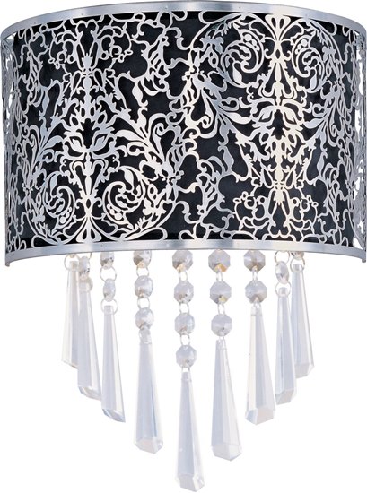 Picture of 40W Rapture 2-Light Wall Sconce SN Fabric G9 Xenon 