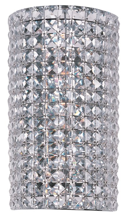 Foto para 40W Vision 3-Light Wall Sconce PC Beveled Crystal G9 Xenon 