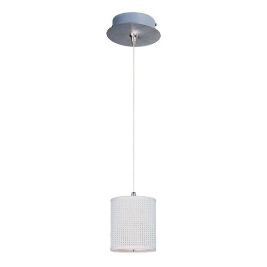 Foto para 50W Elements 1-Light RapidJack Pendant and Canopy SN Vinyl 12V GY6.35 T4 Xenon (OA HT 19"-128.25") (CAN 5.75"x1.25")