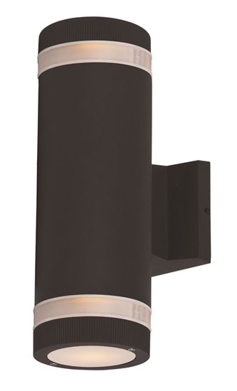 Picture of 50W Lightray 2-Light Wall Sconce Wet ABZ R20 MB 10-Min