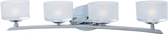 Picture of 60W Elle 4-Light Bath Vanity PC Frosted Glass G9 Frost Xenon 