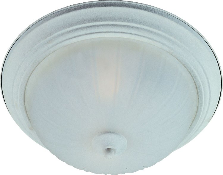 Foto para 60W Essentials - 583x-Flush Mount TW 3-lights Frosted Glass MB Incandescent 