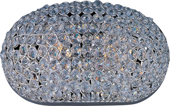 Picture of 60W Glimmer 2-Light Wall Sconce PS Beveled Crystal Glass G9 Xenon 