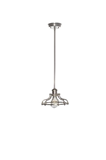 Picture of 60W Mini Hi-Bay 1-Light Pendant PN Metal MB Incandescent 10"x5.75" (OA HT 50")