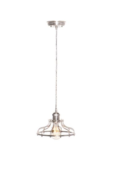 Picture of 60W Mini Hi-Bay 1-Light Pendant PN Metal MB Incandescent 10"x6.75" (OA HT 65.75")