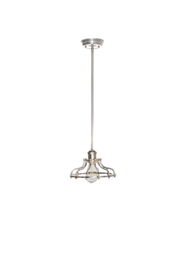 Picture of 60W Mini Hi-Bay 1-Light Pendant SN Metal MB Incandescent 10"x5.75" (OA HT 50")