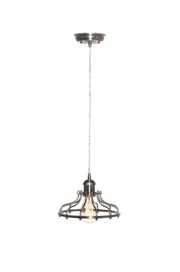 Picture of 60W Mini Hi-Bay 1-Light Pendant SN Metal MB Incandescent 10"x6.75" (OA HT 65.75")