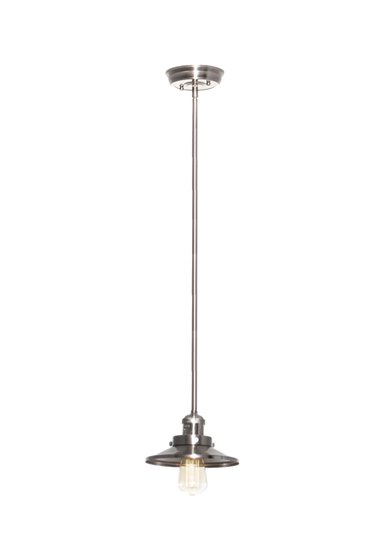 Picture of 60W Mini Hi-Bay 1-Light Pendant SN Metal MB Incandescent 8"x5.25" (OA HT 64.5")