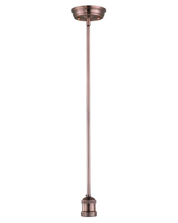 Picture of 60W Mini Hi-Bay 1-Light Pendant Stem Hung ACP MB Incandescent 5"x2.75" (OA HT 47") 10-Min