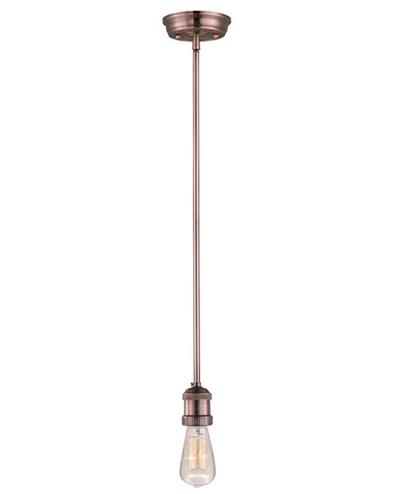 Picture of 60W Mini Hi-Bay 1-Light Pendant Stem Hung ACP MB Incandescent 5"x2.75" (OA HT 47") 10-Min