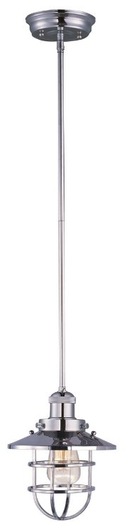 Foto para 60W Mini Hi-Bay 1-Light Pendant W/Bulb PN MB (OA HT 56.5")