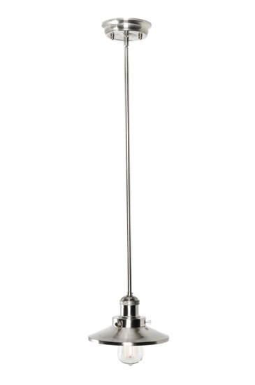 Picture of 60W Mini Hi-Bay 1-Light Pendant W/Bulb SN Metal MB Incandescent 6"x5.25" (OA HT 64.5")