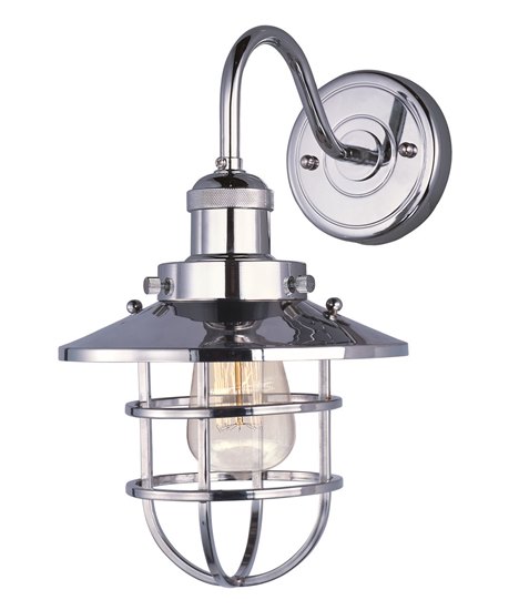 Picture of 60W Mini Hi-Bay 1-Light Wall Sconce PN MB 8"x15.5" 