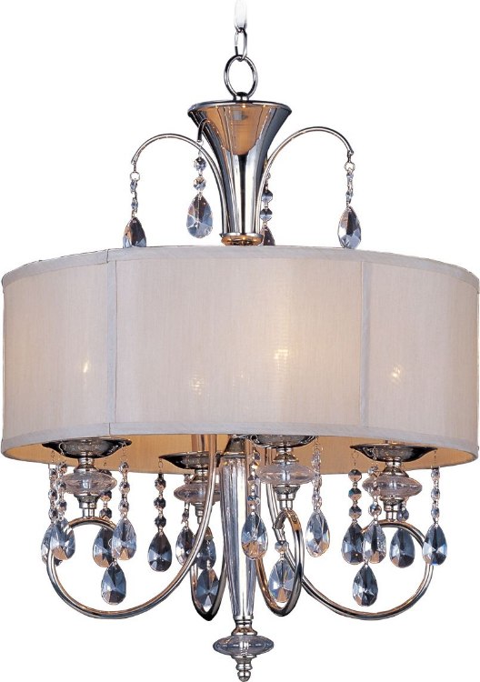 Foto para 60W Montgomery 4-Light Pendant PN Clear Glass CA Incandescent 36" Chain