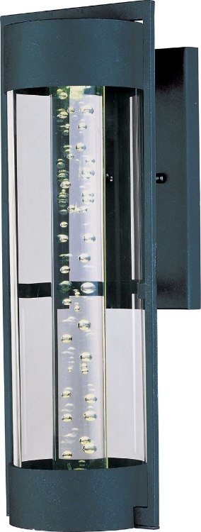 Foto para 7.5W New Age LED Outdoor Wall Lantern TE Clear Glass 6.25"x12.5" 