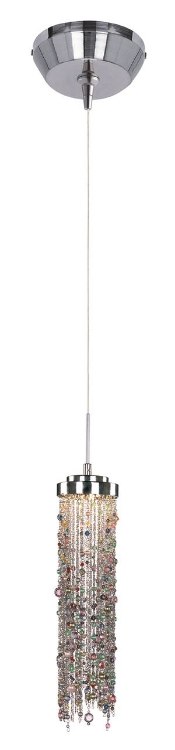 Foto para Bianca 1-Light LED RapidJack Pendant and Canopy PC Multi Color 