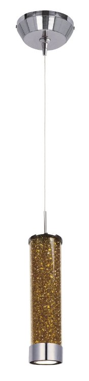 Foto para Chroma 1-Light LED RapidJack Pendant and Canopy PC Amber 