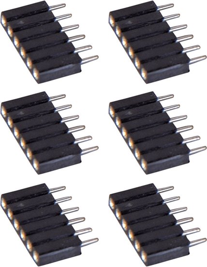 Foto para StarStrand 6-Pin Male Extender (6/PK) 0.5"x0.5"x0.25" 